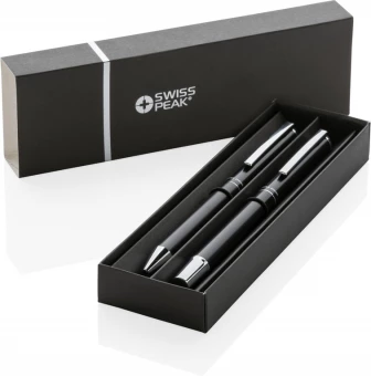 Swiss Peak Cedar RCS-sertifioitu kierrätetystä alumiinista valmistettu kynäsarja