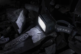 Gear X RCS rPlastic kestävä otsalamppu