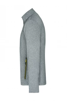 Pehme dressipluus lukuga melange mustriga