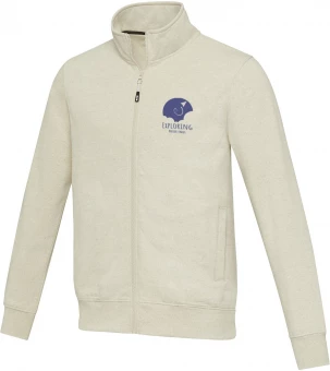 Galena unisex Aware™ kierrätetystä materiaalista valmistettu täysvetoketjullinen svetari