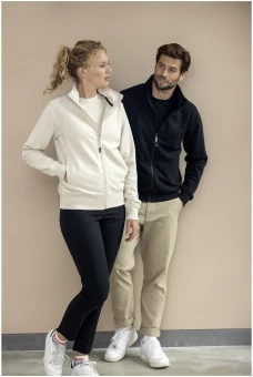 Galena unisex Aware™ kierrätetystä materiaalista valmistettu täysvetoketjullinen svetari
