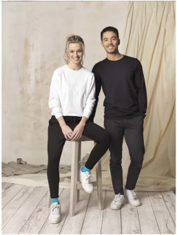 Ponoka miesten pitkähihainen luomu-t-paita