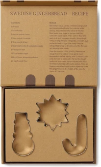 Piparkoogivormide 3-osaline komplekt