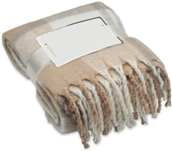 Ruudullinen mohair-peitto