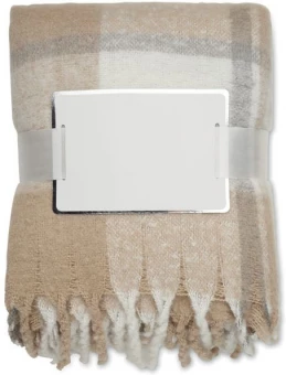 Ruudullinen mohair-peitto