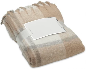 Ruudullinen mohair-peitto