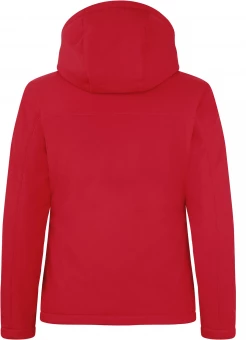 Polsterdatud softshell-jope naistele kapuutsiga