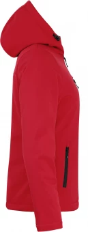 Polsterdatud softshell-jope naistele kapuutsiga