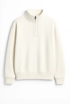 Unisex puolivetoketjullinen collegepaita SAREK