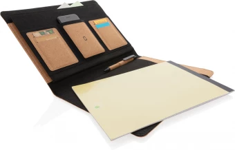 Deluxe korkkisalkku A4 ja kynä