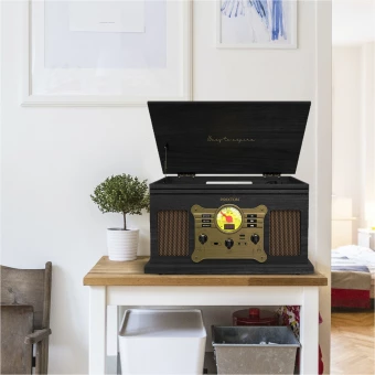 Prixton Century vinyylilevysoitin ja musiikkisoitin