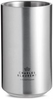 Pullojäähdytin, ruostumaton teräs