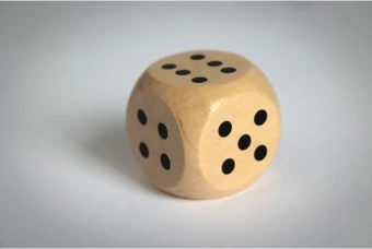 Puidust täring Dadin 3 cm