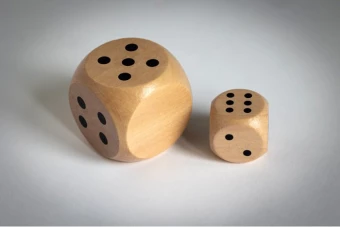 Puidust täring Dadin 3 cm