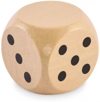 Puidust täring Dado, 5 cm