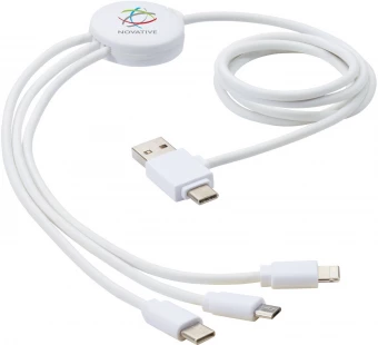 Pure 5-in-1-latauskaapeli antibakteerisella lisäaineella