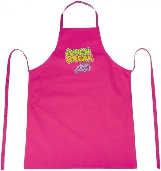 Reeva 100% cotton apron with tie-back closure