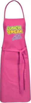 Reeva 100% cotton apron with tie-back closure