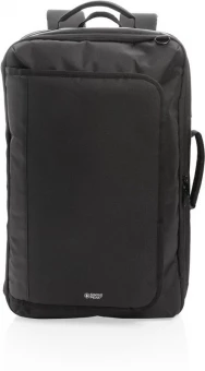 Swiss peak muunneltava matkareppu, PVC vapaa, musta