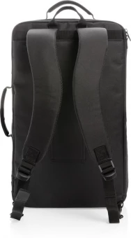 Swiss peak muunneltava matkareppu, PVC vapaa, musta