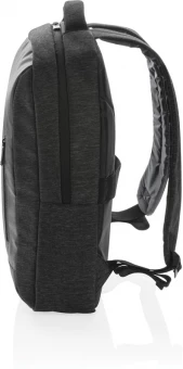 900D kannettavan tietokoneen reppu PVC vapaa, musta