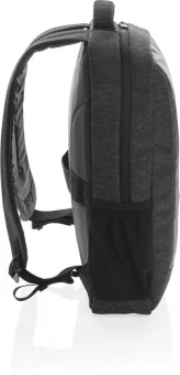 900D kannettavan tietokoneen reppu PVC vapaa, musta