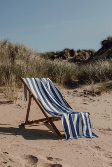 VINGA Ornos GRS kierrätetty puuvillainen hamam-pyyhe