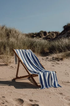 VINGA Ornos GRS kierrätetty puuvillainen hamam-pyyhe