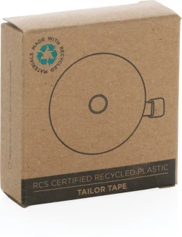 RCS kierrätysmuovista valmistettu mittanauha