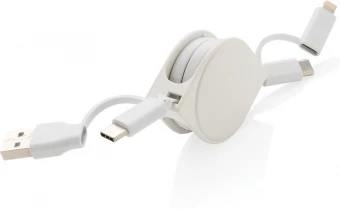 RCS recycled plastic and TPE 6 in 1 cable