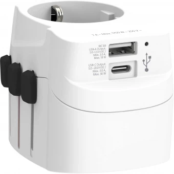 Reisiadapter SKROSS® PRO Light USB AC30PD