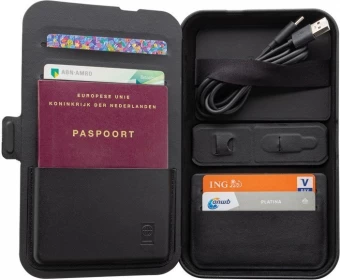 Reisitarvikute ümbris laadijaga Swiss Peak RCS