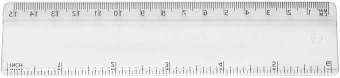 Renzo-viivain, 15 cm, muovinen
