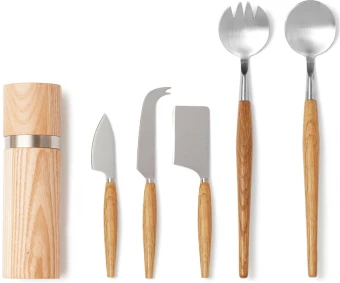 VINGA Retro-tarjoiluvälineet, ruskea