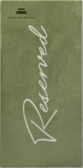 Roheline tugitooli rätik VINGA Lounge