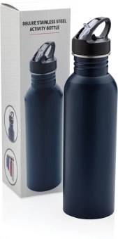 Ruostumaton deluxe-aktiivipullo