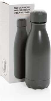 Pullo ruostumattomasta teräksestä 260ml