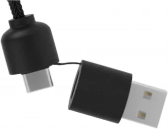 SCX.design C37 3-in-1 rPET laadimiskaabel valgustuva logoga