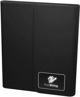 SCX.design O18 A5 märkmik 5W juhtmevaba 4000 mAh powerbanki ja valgustatava logoga