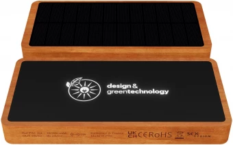 SCX.design P32 10.000 mAh päikesepaneeliga powerbank