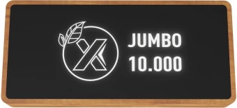 SCX.design P46 10 000 mAh:n puinen langaton varavirtalähde