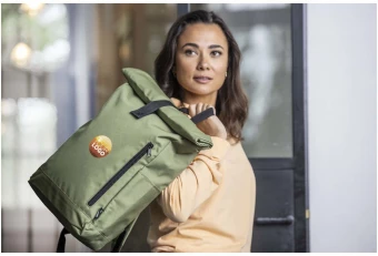 Seljakott Byron 15.6" GRS RPET roll-top 18L