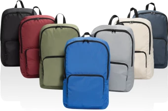 Dillon AWARE™ RPET kokoontaitettava klassinen reppu