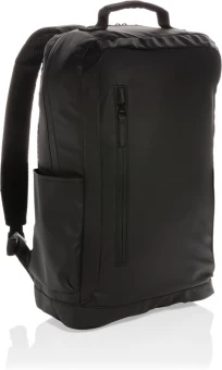 Muodikas musta 15.6" kannettavan tietokoneen reppu PVC vapaa, musta