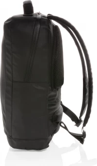 Muodikas musta 15.6" kannettavan tietokoneen reppu PVC vapaa, musta