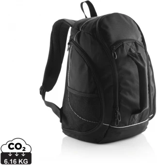 Florida reppu PVC vapaa, musta