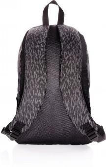 AWARE™ RPET Heijastava kannettavan tietokoneen reppu, musta