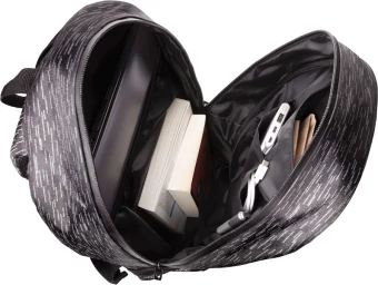 AWARE™ RPET Heijastava kannettavan tietokoneen reppu, musta