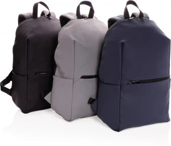 Sileä keinonahkainen 15.6" tietokonereppu