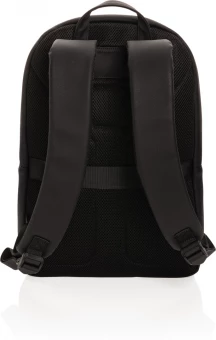 Swiss Peak deluxe vegaaninahkainen reppu kannettavalle tietokoneelle PVC-vapaa, vaalea